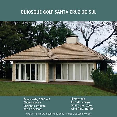 Quiosque Golf Santa Cruz Do Sul Villa Esterno foto
